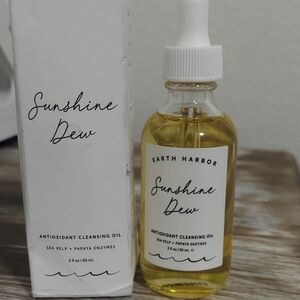 Earth Harbor Sunshine Dew Antioxidant Cleansing Oil Sea Kelp+ Papaya Enzymes 2oz